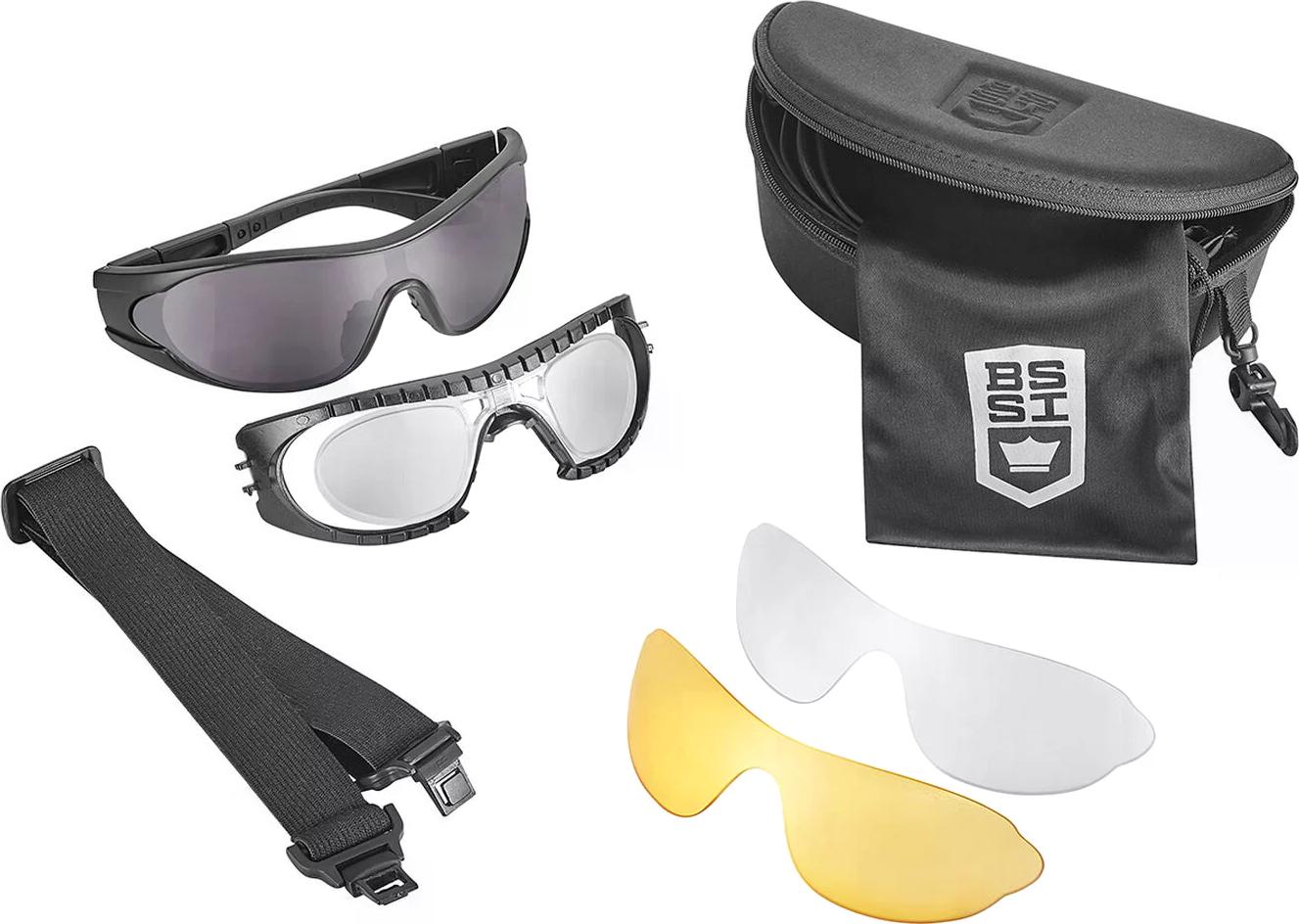 Osta Bolle Tactical Ballistiset suojalasit- Raider Kit Total Shopista