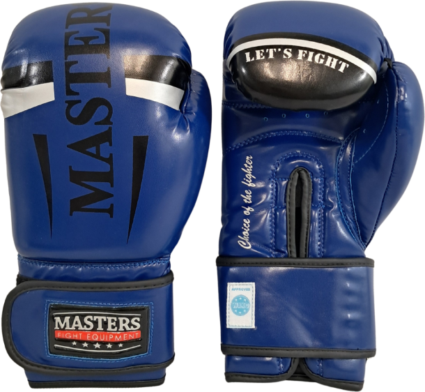 Osta Sport Masters Nyrkkeilyhanskat WAKO Blue 10 oz Total Shopista
