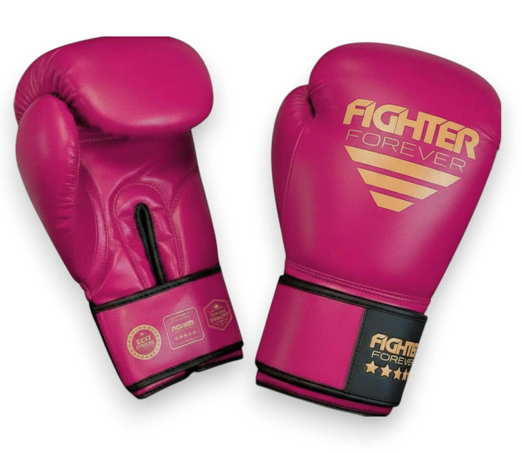 Osta Fighter Forever EVO FIT NARROW Nyrkkeilyhanskat PINKKI-KULTA Total Shopista