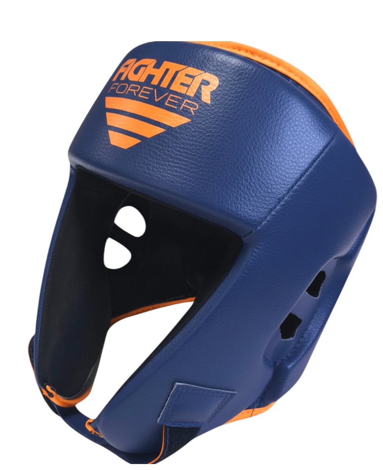 Osta Fighter Forever EVO Lasten Nyrkkeilykypärä SINI-ORANSSI Total Shopista
