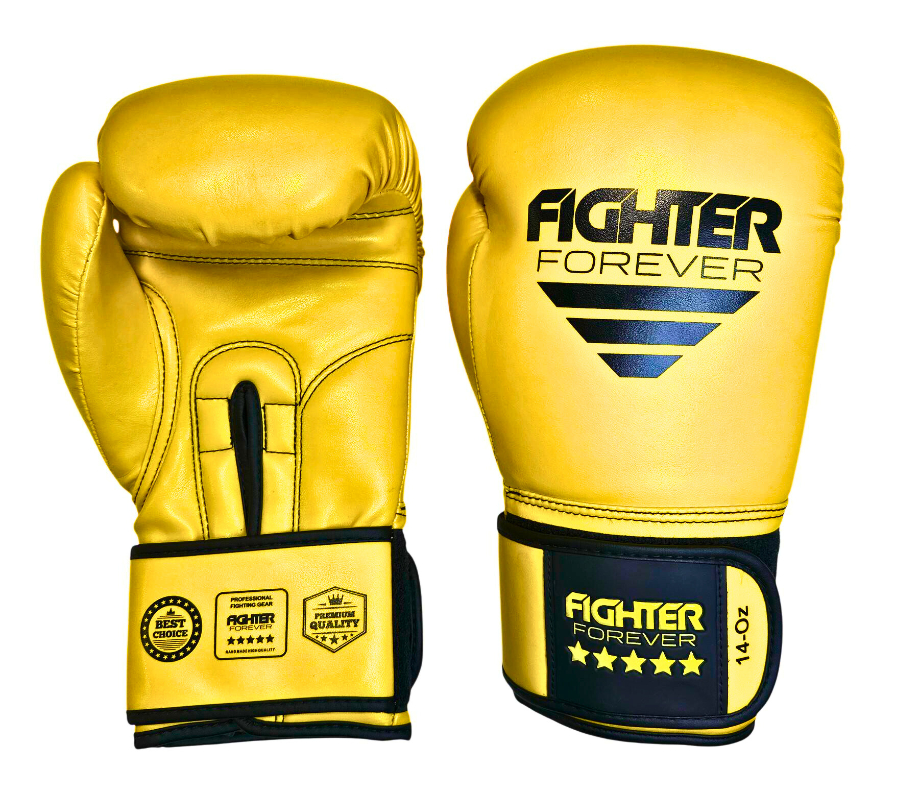 Osta Fighter Forever EVO nyrkkeilyhanskat KELTA-MUSTA Total Shopista