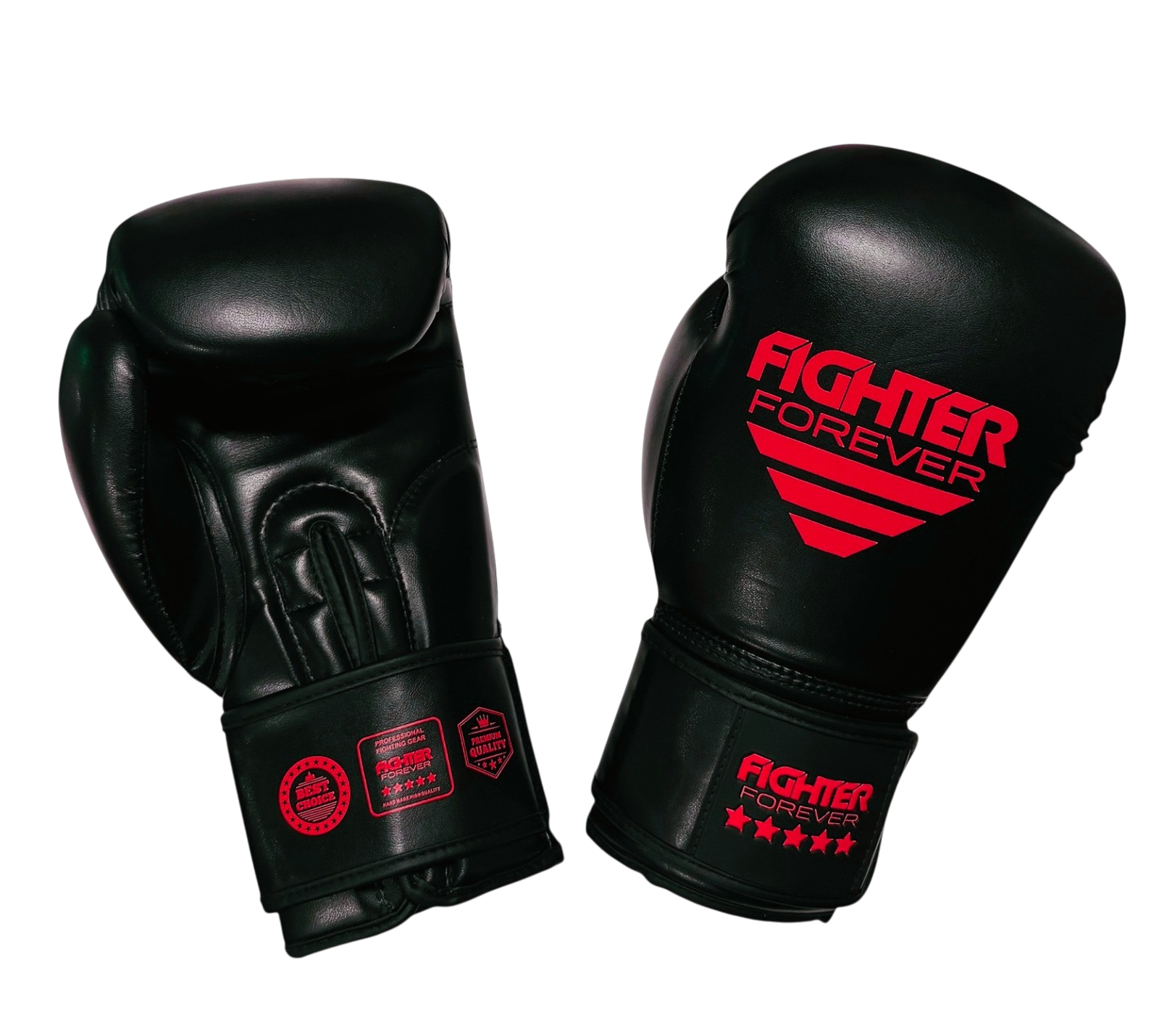 Osta Fighter Forever EVO nyrkkeilyhanskat PUNA-MUSTA Total Shopista