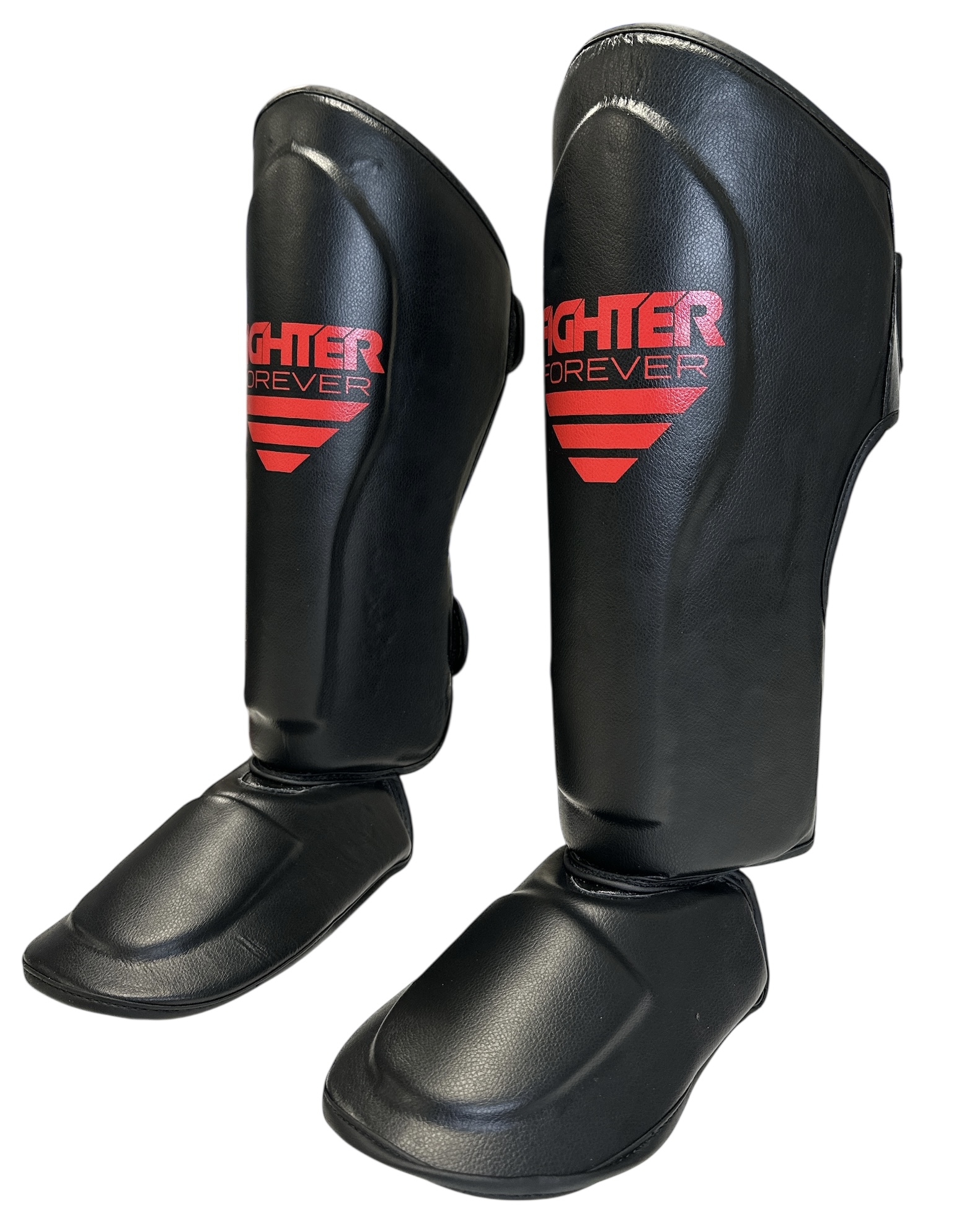 Osta Fighter Forever EVO Tight Säärisuojat MUSTA-PUNAINEN Total Shopista
