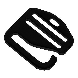 Osta Woojin G-Hook metalli musta 25mm Total Shopista