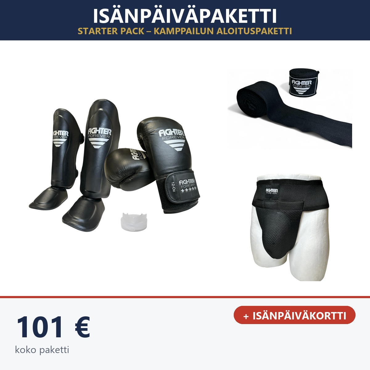 Osta Isänpäiväpaketti: Starter Pack – kamppailun aloituspaketti Total Shopista