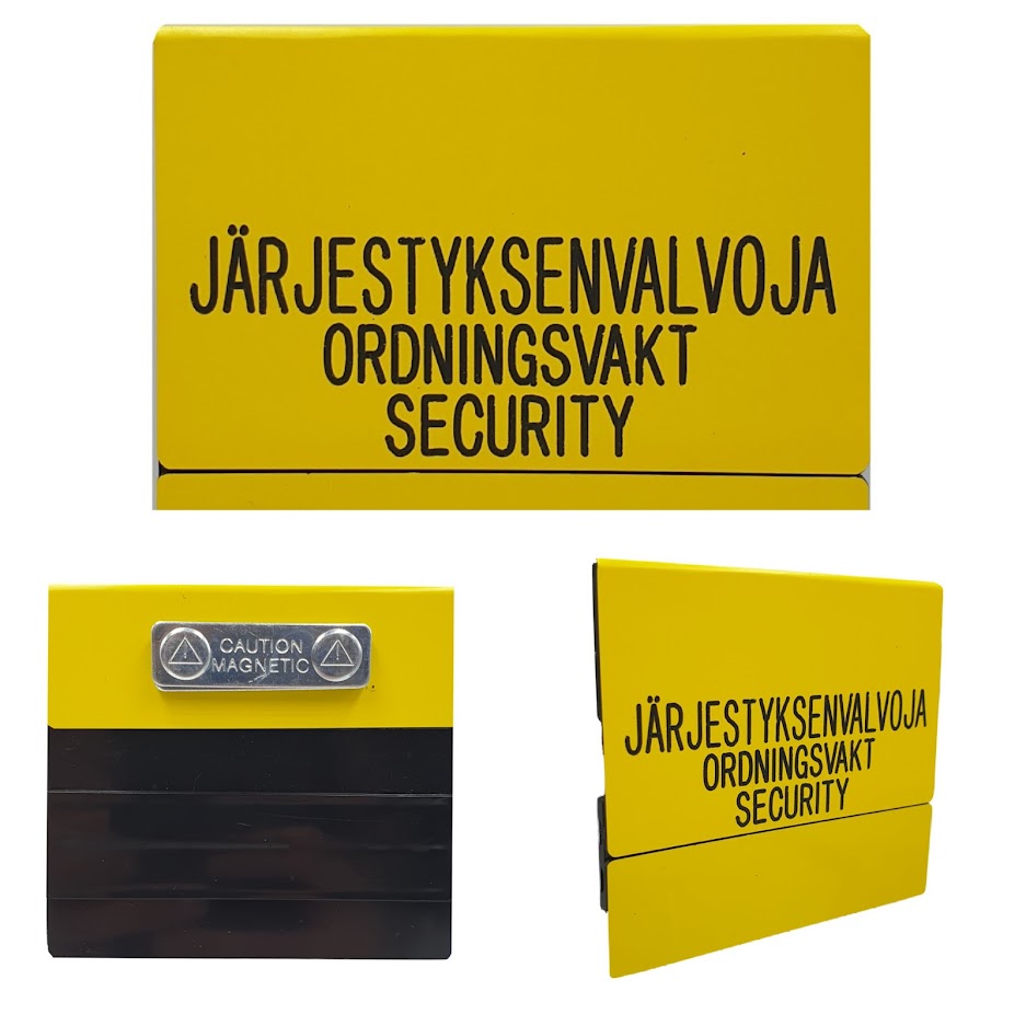 Osta Total Gear- Tactical Järjestyksenvalvojan laatta MAGNEETTI Total Shopista