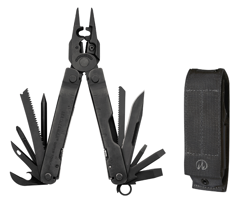 Leatherman EOD Super Tool 300 Musta Mollekotelolla