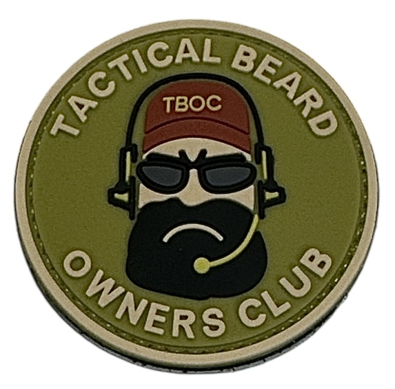 Tactical Beard Patch Dark