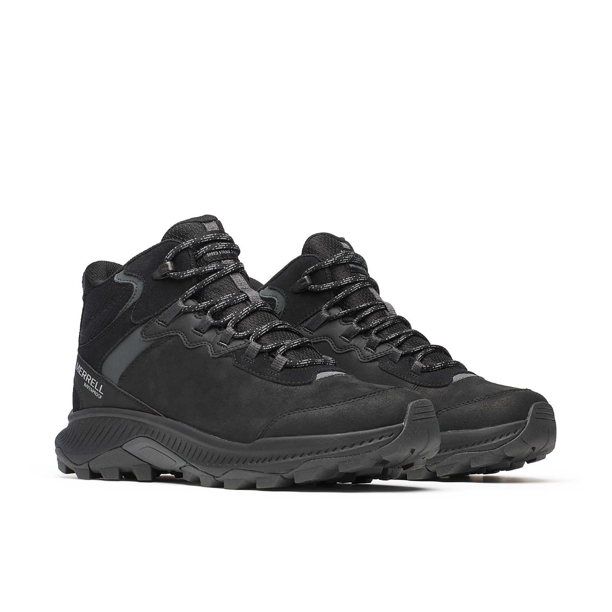 Osta Merrell nahkakengät SPEED STRIKE 2 LTR MID waterproof Musta Total Shopista