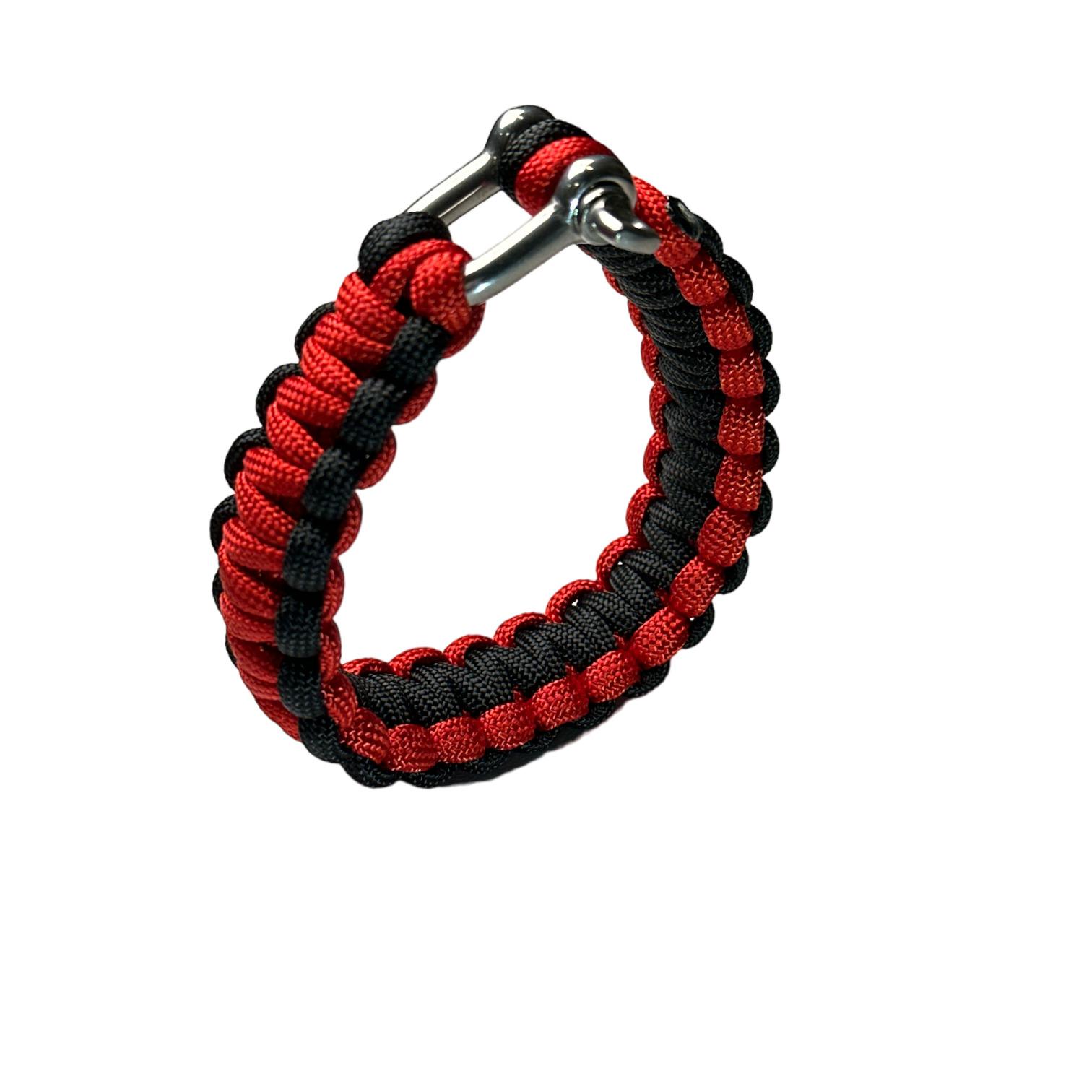 Thin Red Line Paracord Ranneke