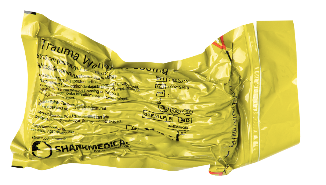 Osta Sharkmed Trauma Paineside 6" Total Shopista