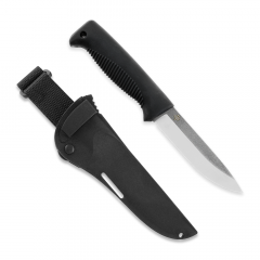 Peltonen Knives Sissipuukko M07 N690, komposiittituppi, musta
