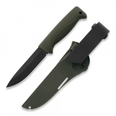 Peltonen Knives Sissipuukko M07, komposiittituppi, vihreä