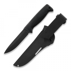 Peltonen Knives Sissipuukko M07, komposiittituppi, musta