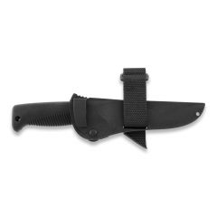 Peltonen Knives Sissipuukko M07, komposiittituppi, musta