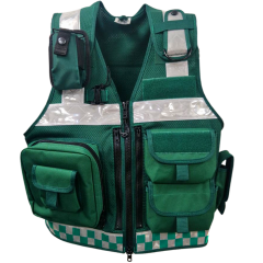 Authorities Gear Vihreä Ensihoitoliivi STD