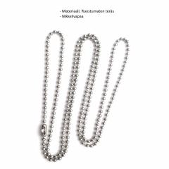 Osta ID-korttikotelon rosterinen kaulaketju 80 cm Total Shopista