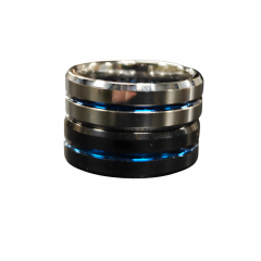 Osta Thin Blue Line Leveä Sormus Total Shopista