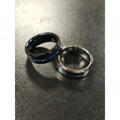 Osta Thin Blue Line Leveä Sormus Total Shopista