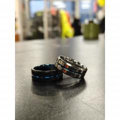 Osta Thin Blue Line Leveä Sormus Total Shopista