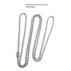 Osta Total Maahantuonti ID-korttikotelon rosterinen kaulaketju 80 cm Total Shopista