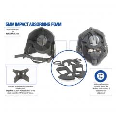 Osta DEVTAC RONIN CS Ballistinen kypärä, 3M Respiration model Large Total Shopista