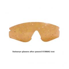 Osta SWISSEYE® Defense ballistiset suojalasit ORANSSI Total Shopista