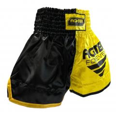 Osta Fighter Forever Thainyrkkeilyshortsit KELTA-MUSTA Total Shopista