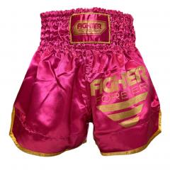 Osta Fighter Forever Thainyrkkeilyshortsit PINKKI-KULTA Total Shopista