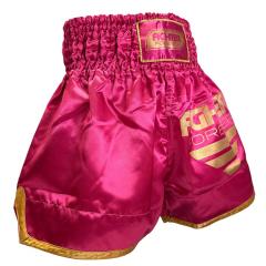 Osta Fighter Forever Thainyrkkeilyshortsit PINKKI-KULTA Total Shopista
