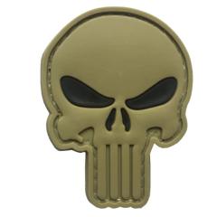 Osta Total Maahantuonti Punisher Cut Out Patch Olive Total Shopista