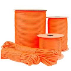 Osta EDCX Paracord  Naru 250kg 4mm SOFIT ORANGE Total Shopista