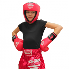 Osta Fighter Forever EVO Lasten Nyrkkeilykypärä PINKKI-VALKO Total Shopista