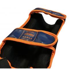Osta Fighter Forever EVO Lasten Säärisuojat SINI-ORANSSI Total Shopista