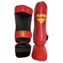 Osta Fighter Forever EVO Säärisuojat PUNA-KELTA Total Shopista