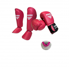 Osta Fighter Forever Lasten Varustepaketti PINKKI Total Shopista