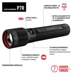 Osta Led Lenser P7R ladattava max 2000lm Total Shopista