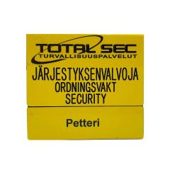 Osta Total Gear- Tactical Painatus järjestyksenvalvojan laattoihin Total Shopista