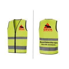 Osta Total Gear- Tactical Suurriistavirka-apu SRVA- Huomioliivi. EN ISO luokka 2 Total Shopista