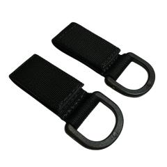 Osta Total Maahantuonti Avattavat vyöpidikkeet D-lenkillä Velcro, Musta Total Shopista