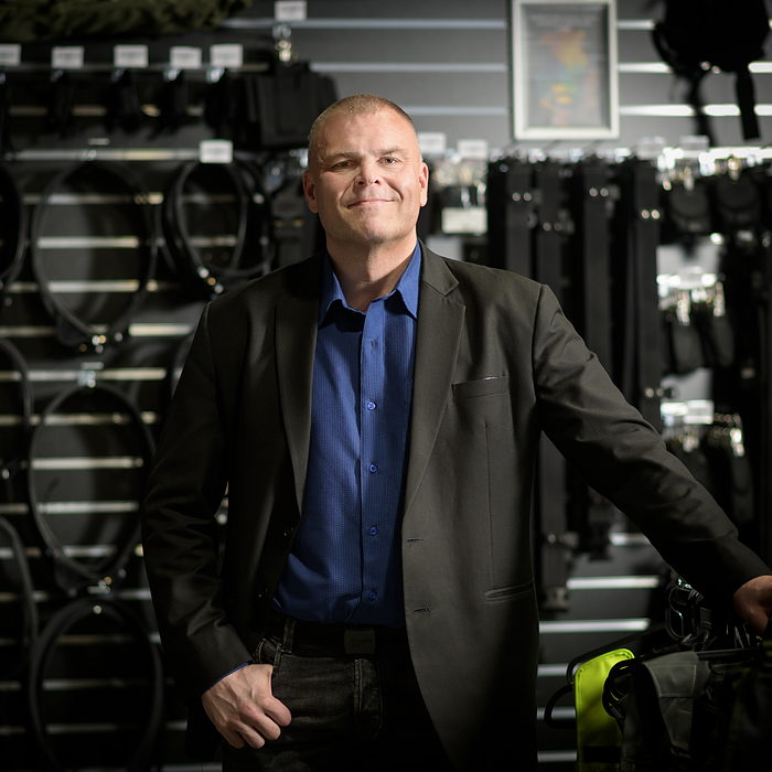 Total Shop tuotemyynnin johtaja Miko Linnavirta, Total Sec Oy