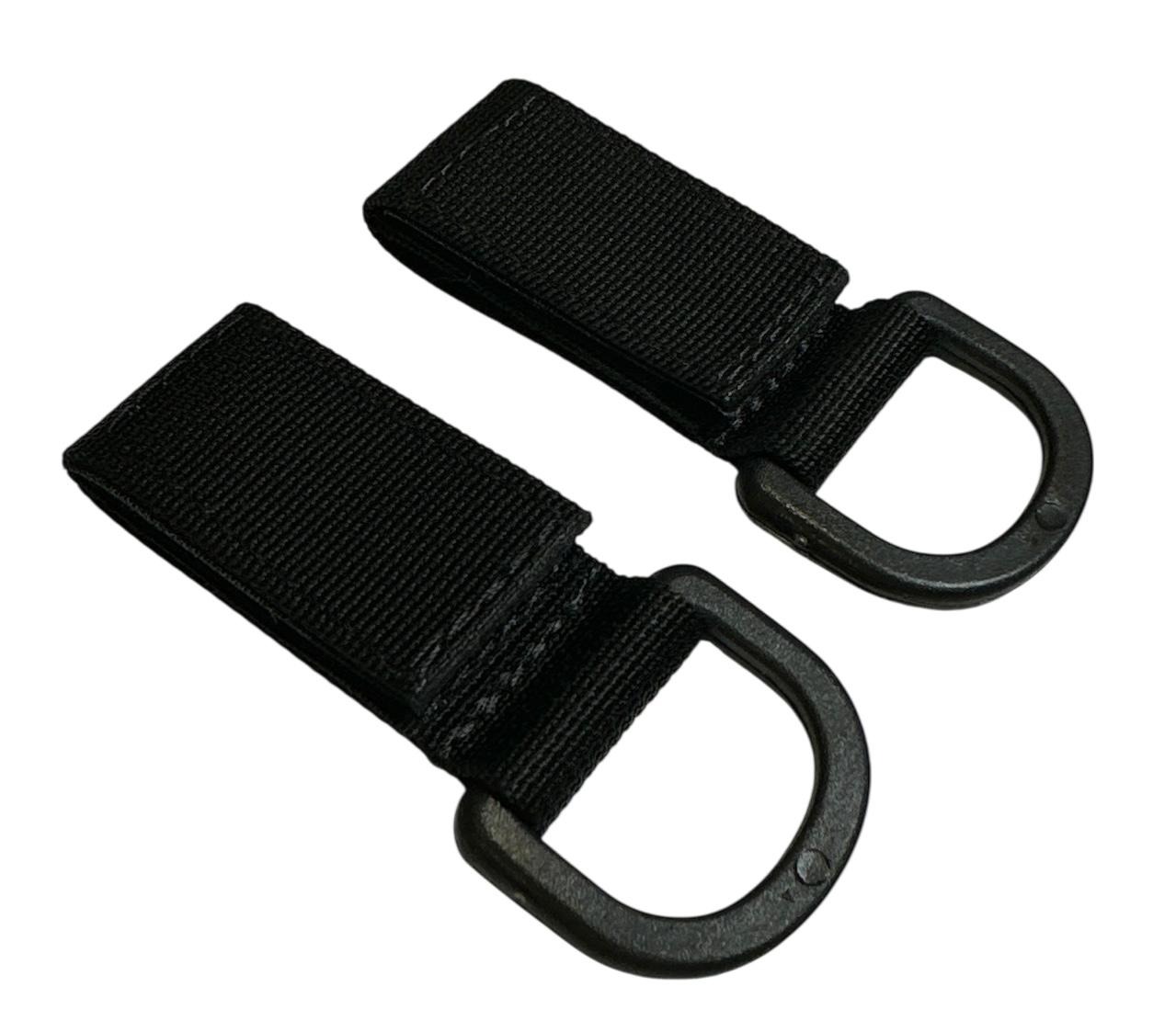 Osta Total Maahantuonti Avattavat vyöpidikkeet D-lenkillä Velcro, Musta Total Shopista