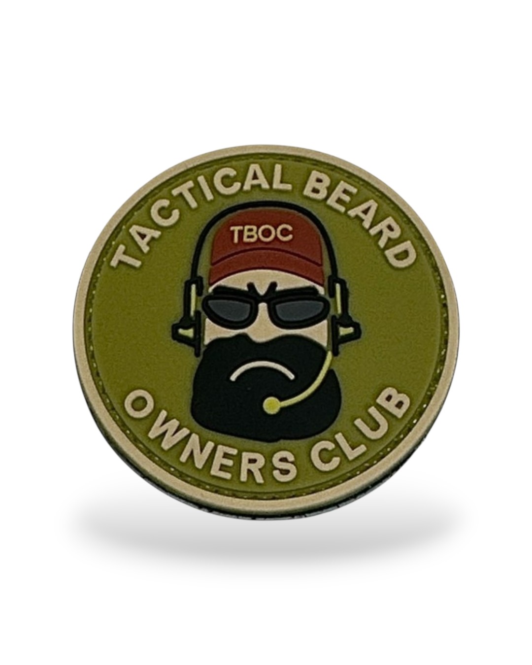 Total Maahantuonti Tactical Beard Patch Dark