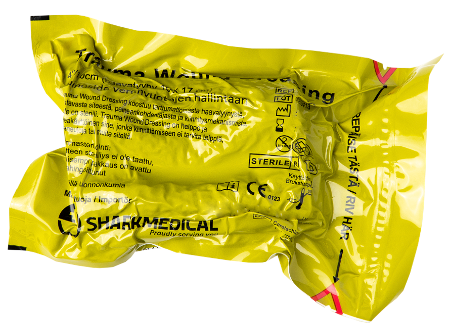 Osta Sharkmed Trauma Paineside 4" Total Shopista