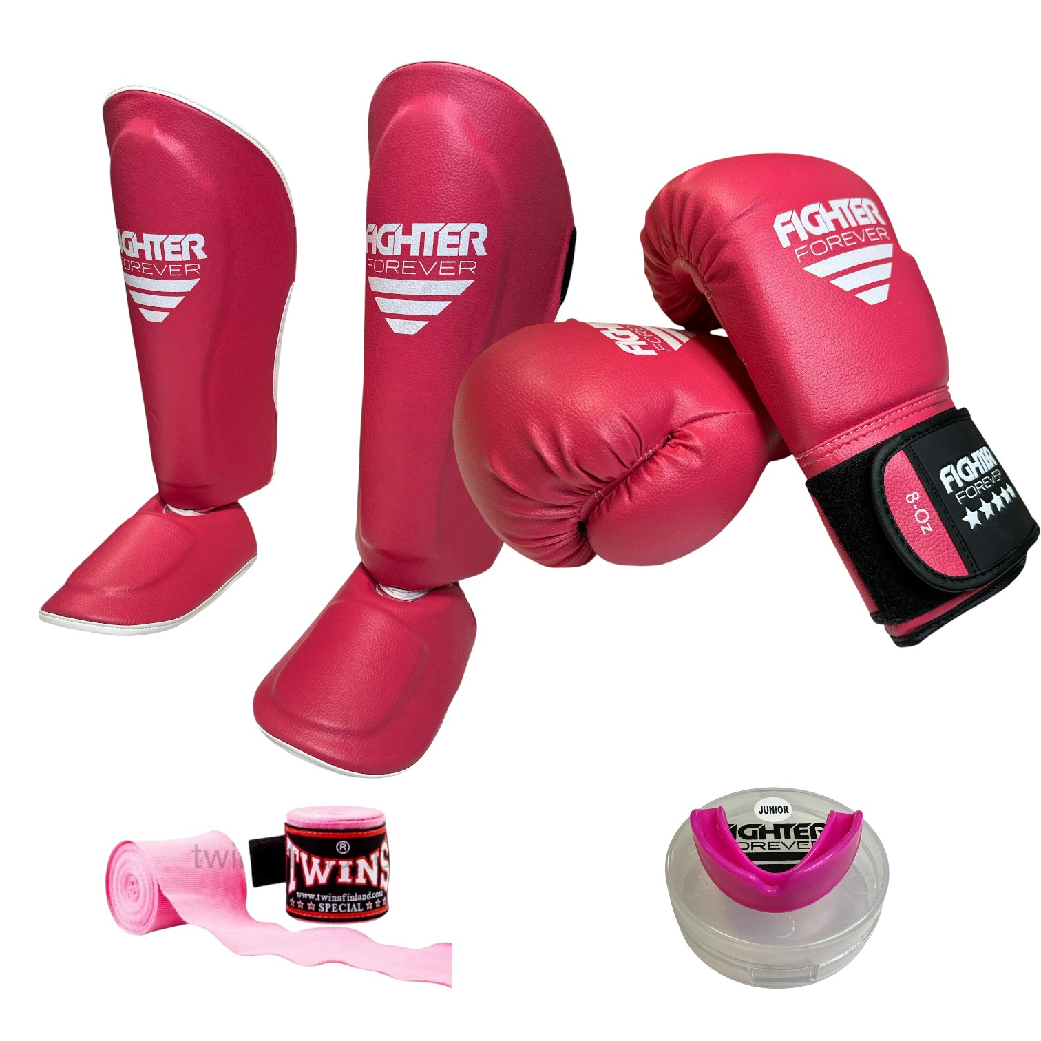 Osta Fighter Forever Lasten Varustepaketti PINKKI Total Shopista